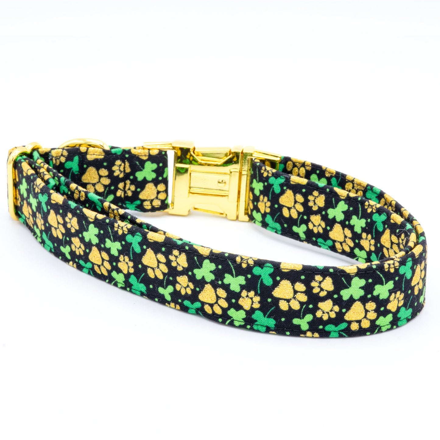 Lucky Paws Collar - St Patricks Dog Collar - Craft Designs By Kenz Collar Set