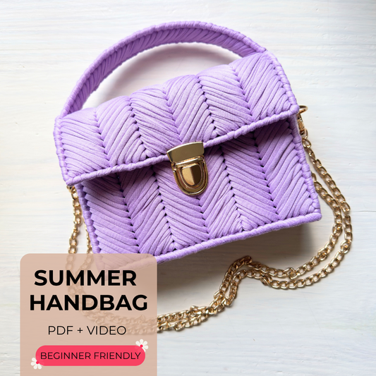 Summer Handbag Weaving (Pattern + Video Tutorial)