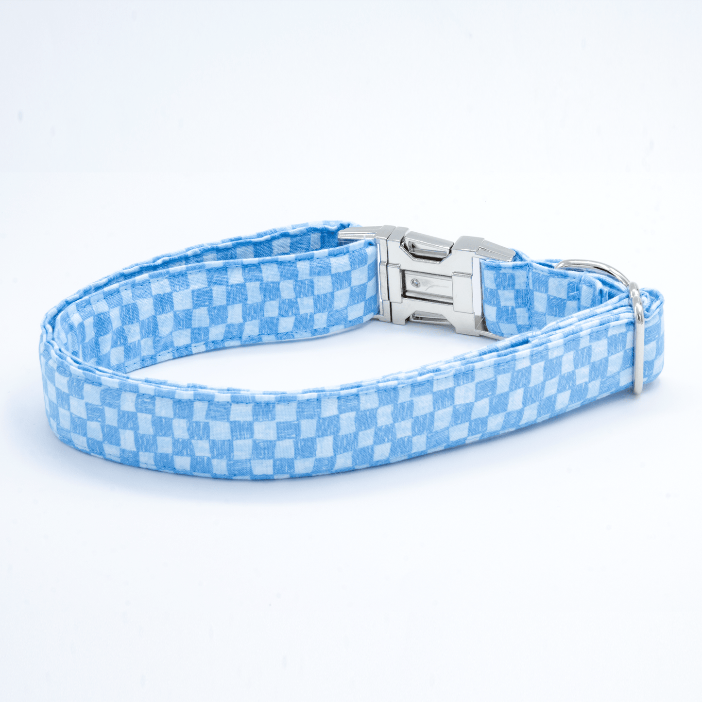 Blue Checkered Collar - Craft Designs By Kenz - Collar - Collar Set