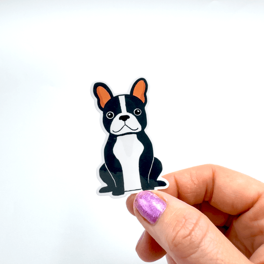 Boston Terrier Sticker - Craft Designs By Kenz - Sticker