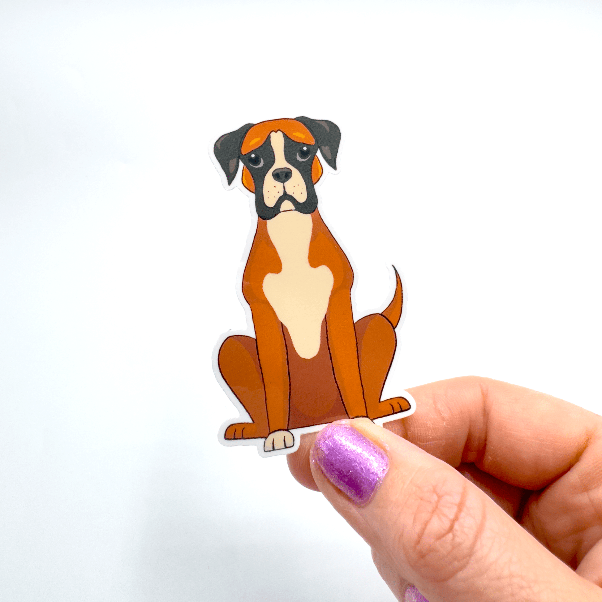 Boxer Sticker - Craft Designs By Kenz - Sticker