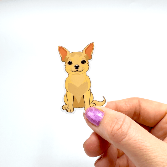 Chihuahua Sticker - Craft Designs By Kenz - Sticker