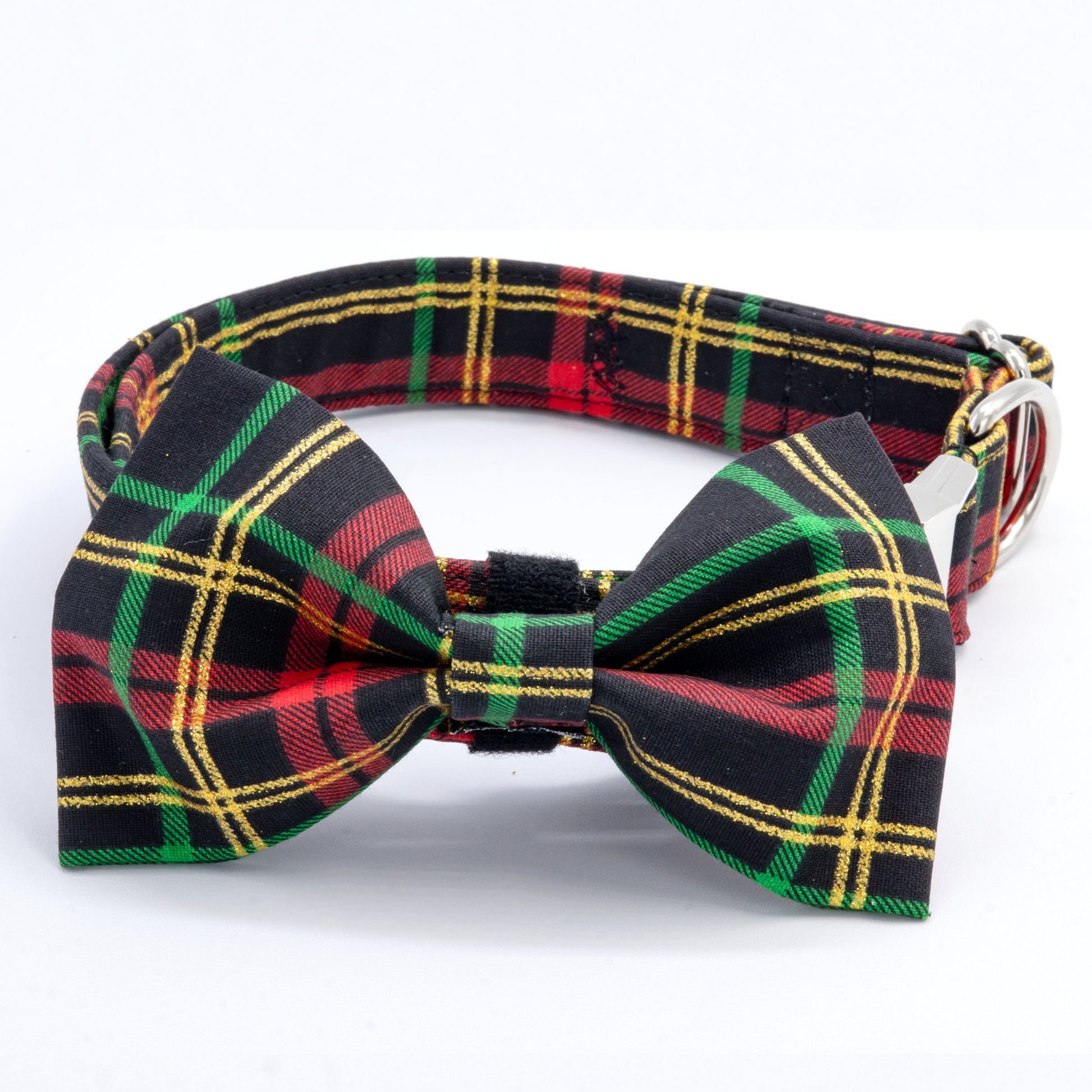 Christmas Plaid Collar - Craft Designs By Kenz - Collar - Collar Set