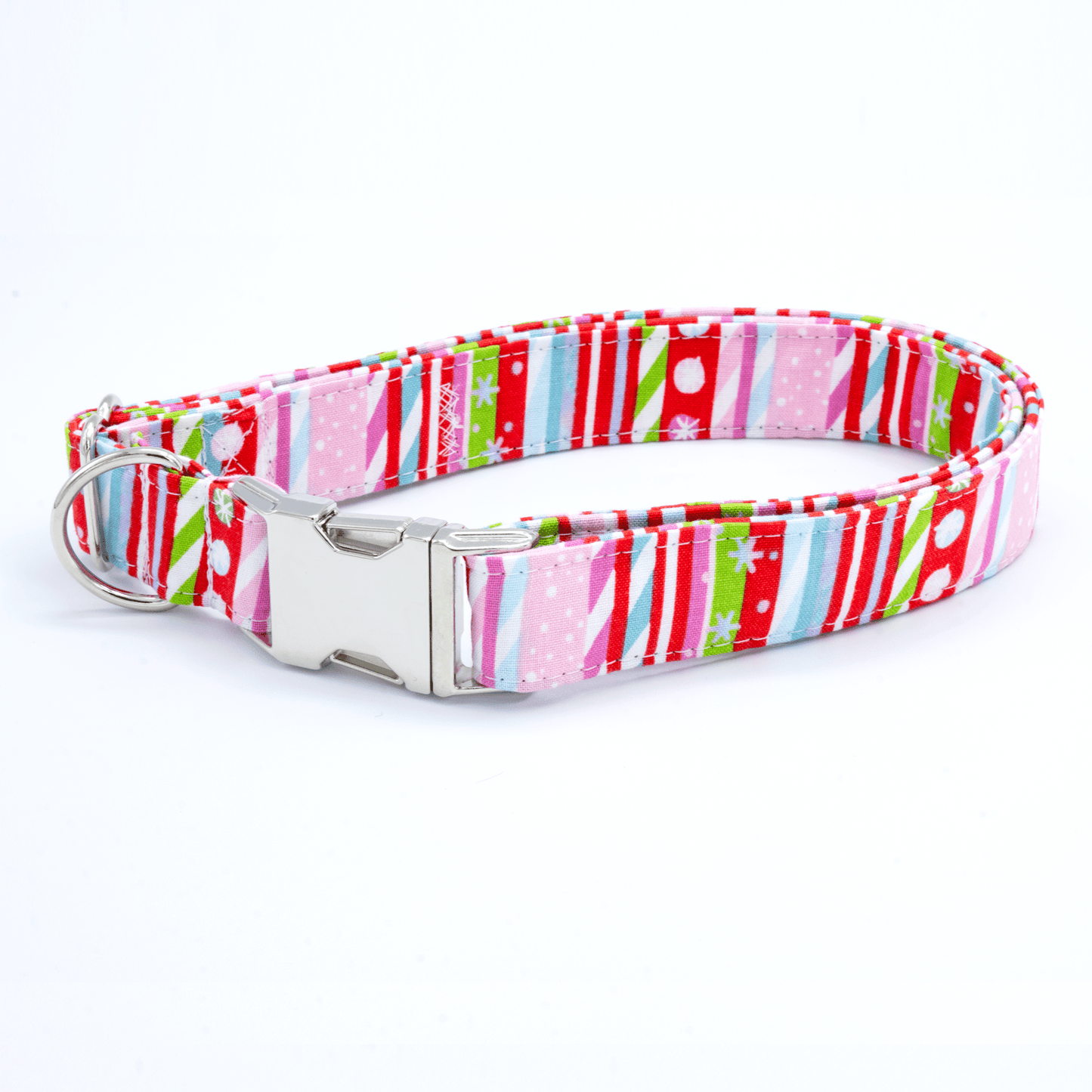 Christmas Striped Collar - Craft Designs By Kenz - Collar - Collar Set