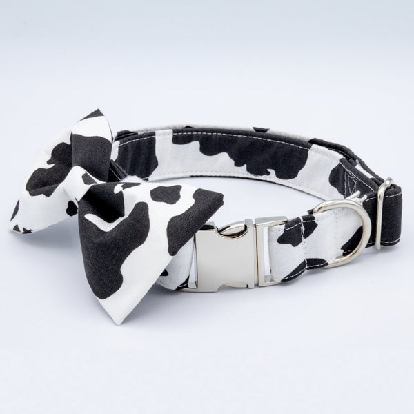 Cow Print Collar