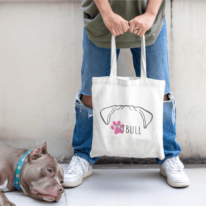Dog Ears Tote Bag - Craft Designs By Kenz - Australian Cattle Dog - Personalized Tote Bag