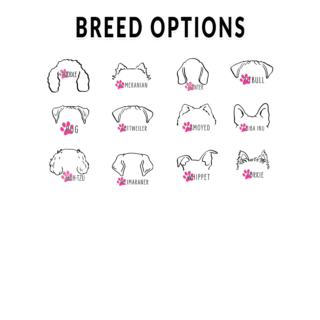 Dog Ears Tote Bag - Craft Designs By Kenz - Australian Cattle Dog - Personalized Tote Bag