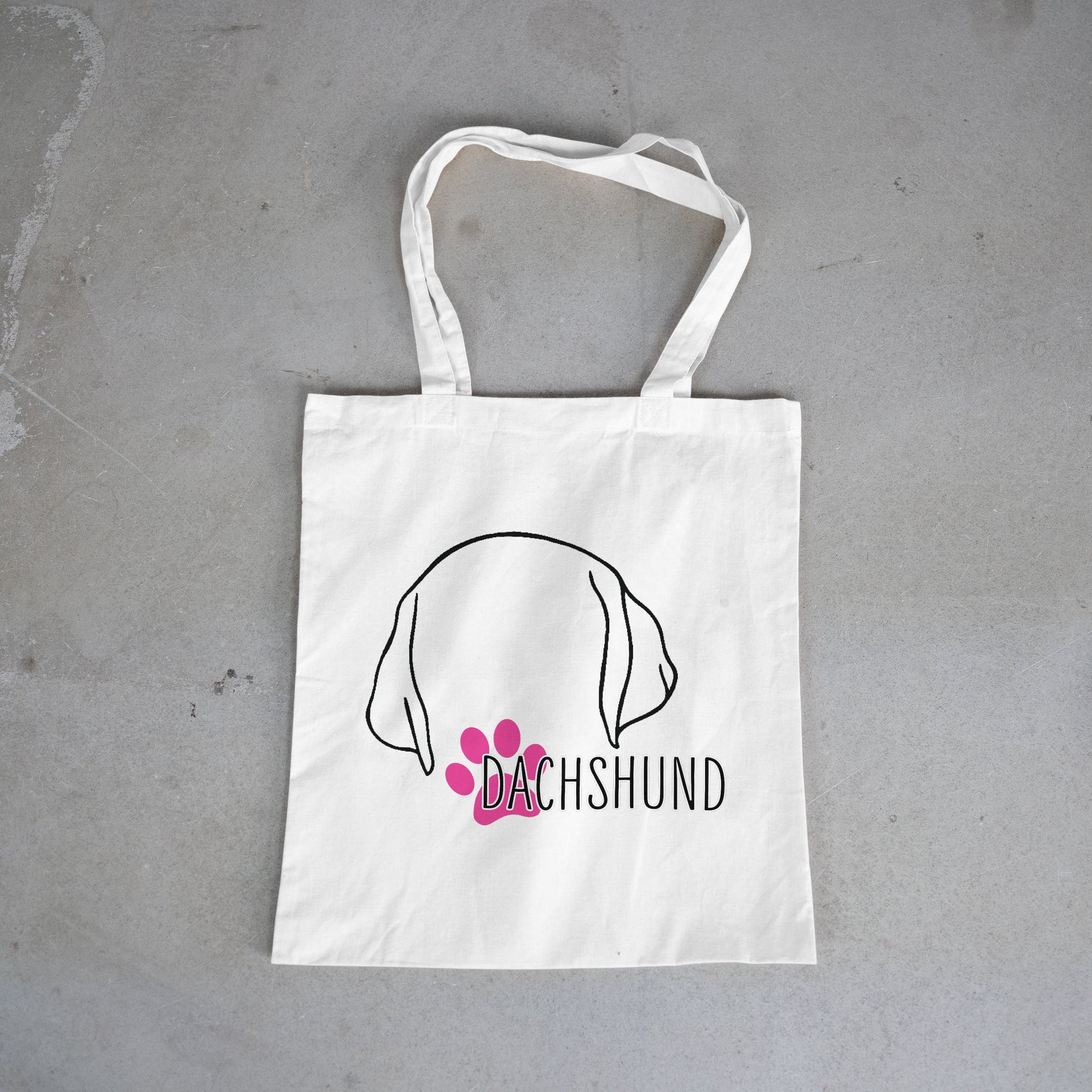 Dog Ears Tote Bag - Craft Designs By Kenz - Australian Cattle Dog - Personalized Tote Bag