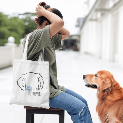 Dog Ears Tote Bag - Craft Designs By Kenz - Australian Cattle Dog - Personalized Tote Bag