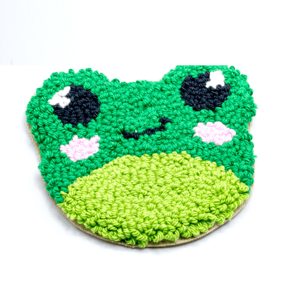 Frog Coaster - Craft Designs By Kenz - Mug Rug