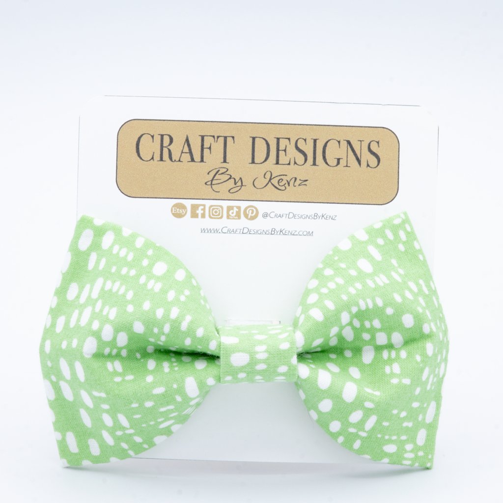 Polka Dots Collar Set - Craft Designs By Kenz - XS - Personalized Pet Collar