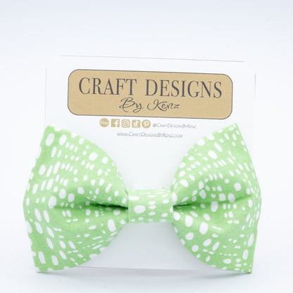 Polka Dots Collar Set - Craft Designs By Kenz - XS - Personalized Pet Collar