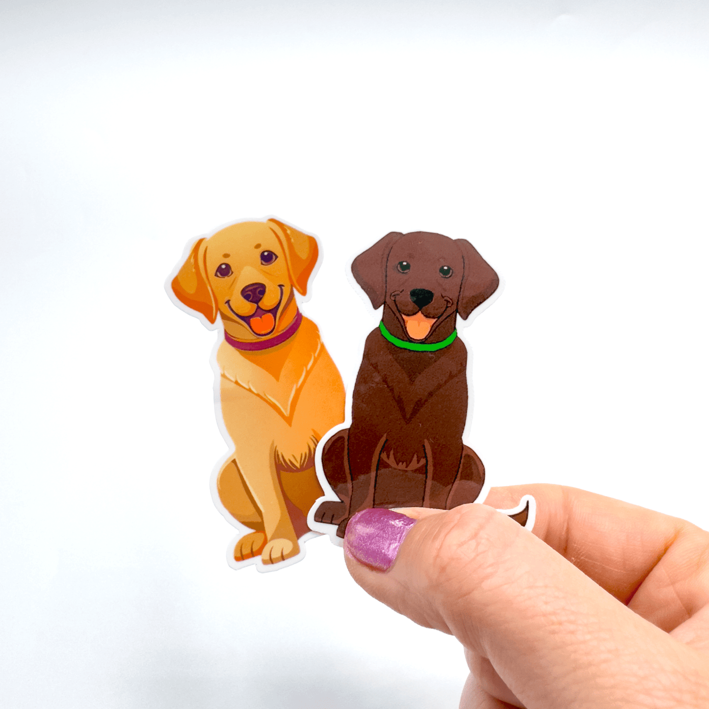 Golden Labrador Sticker - Craft Designs By Kenz - Sticker