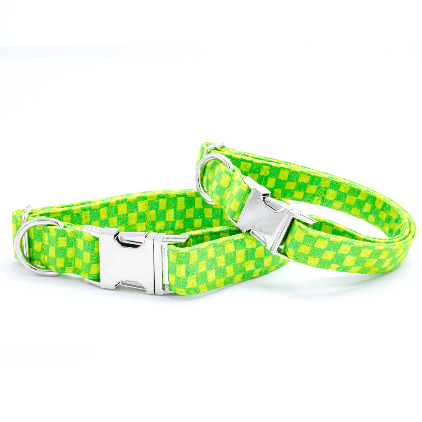 Green Checkered Collar - Craft Designs By Kenz - Collar - Collar Set