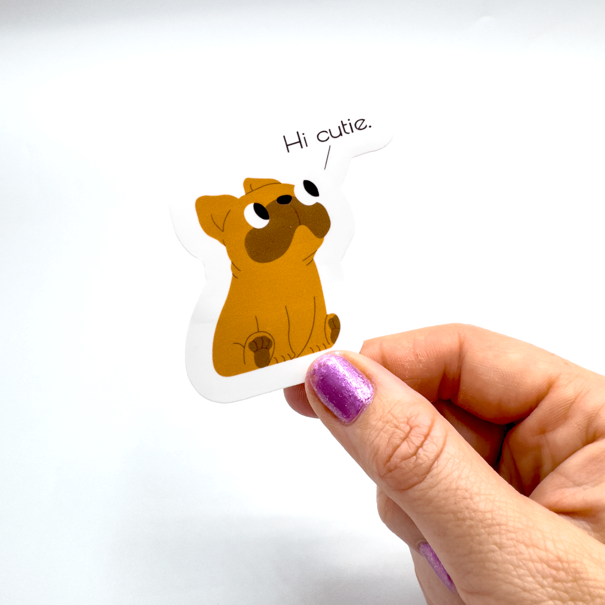 Hi Cutie Sticker – Untamed Needle