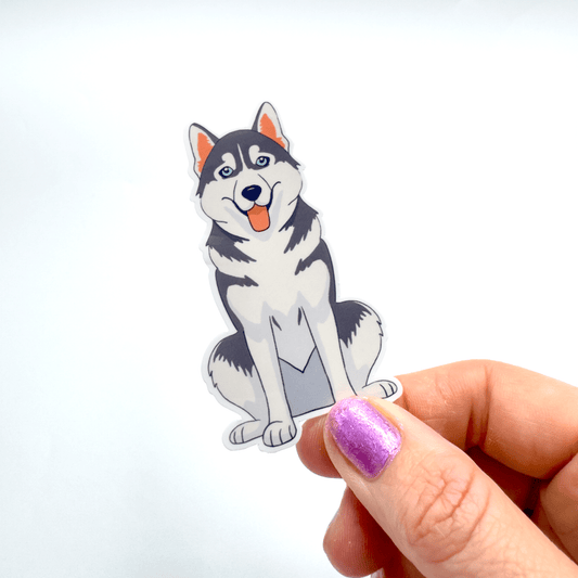 Husky Sticker - Craft Designs By Kenz - Sticker