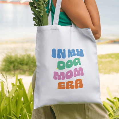 In My Dog Mom Era Bag - Craft Designs By Kenz - Personalized Tote Bag
