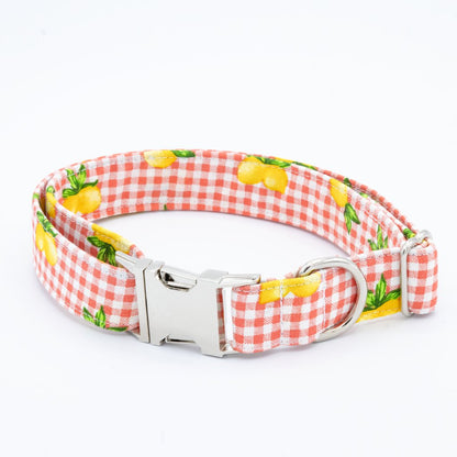 Lemons Collar Set - Craft Designs By Kenz - XS - Collar Set