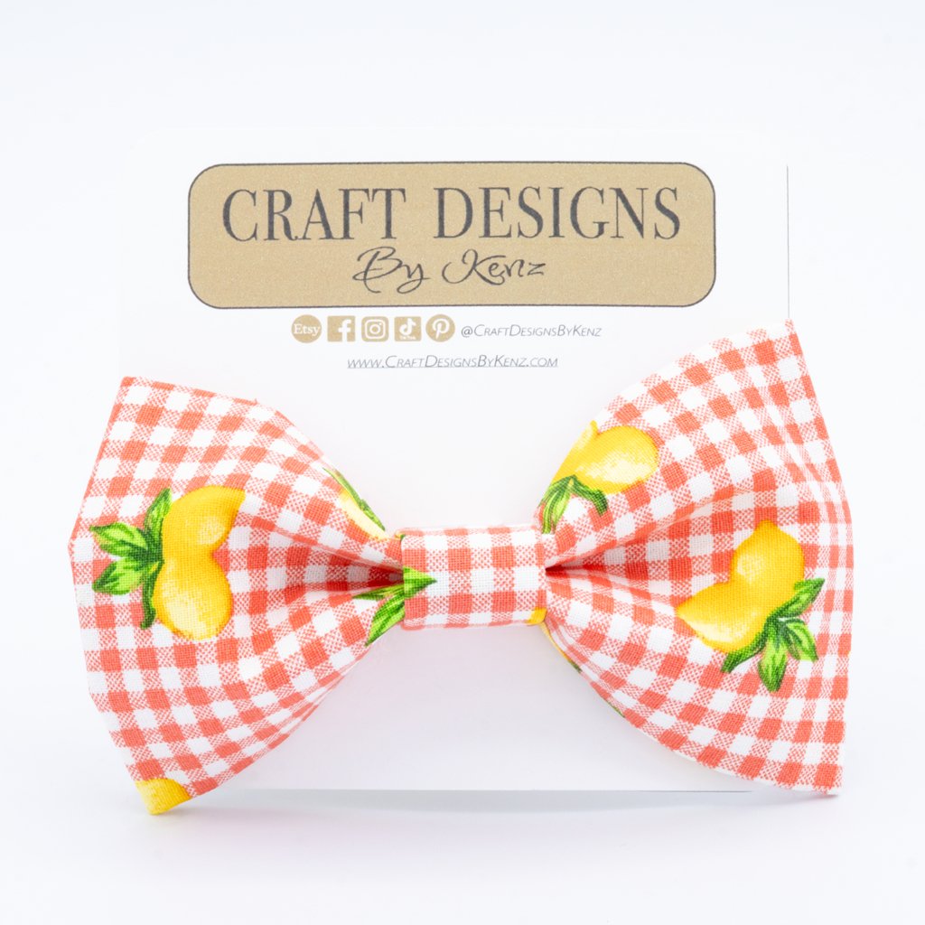Lemons Collar Set - Craft Designs By Kenz - XS - Collar Set