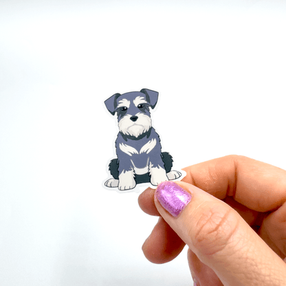 Miniature Schnauzer Sticker - Craft Designs By Kenz - Sticker
