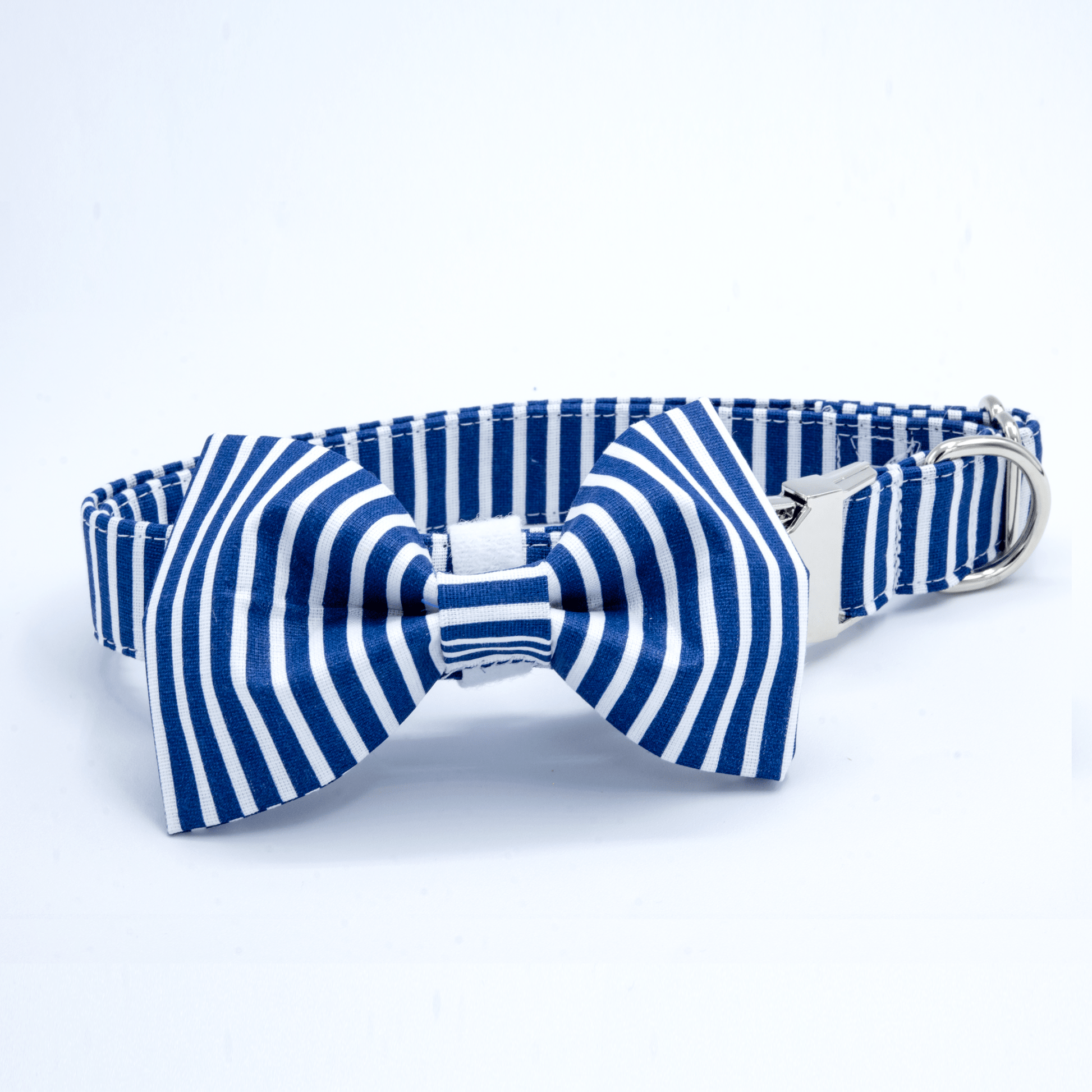 Navy Striped Collar - Craft Designs By Kenz - Collar - Collar Set