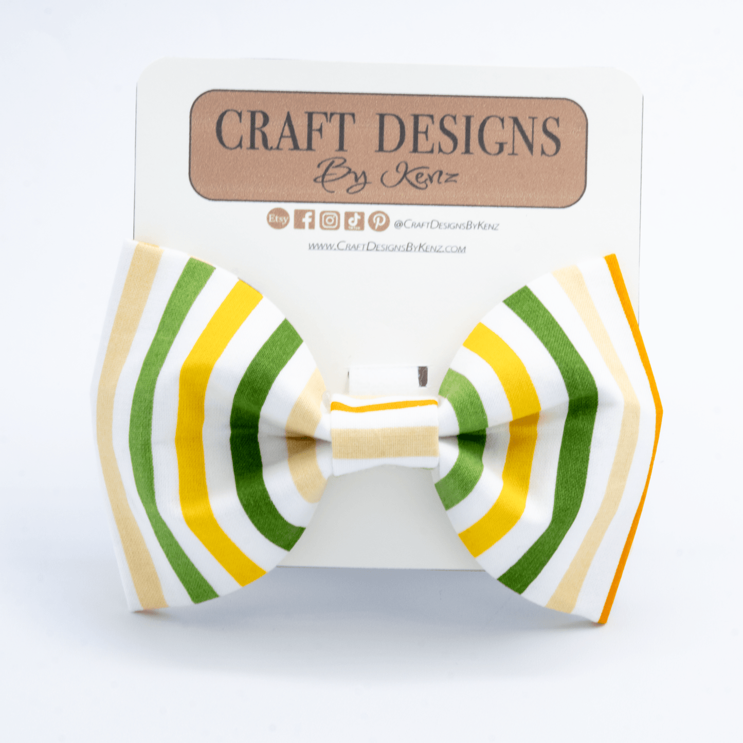 Nerdy Collar - Craft Designs By Kenz - Bowtie - Personalized Pet Collar