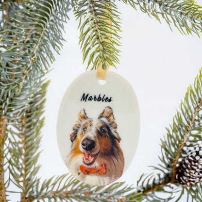 Personalized Pet Ornament - Craft Designs By Kenz - 1. Yellow - 