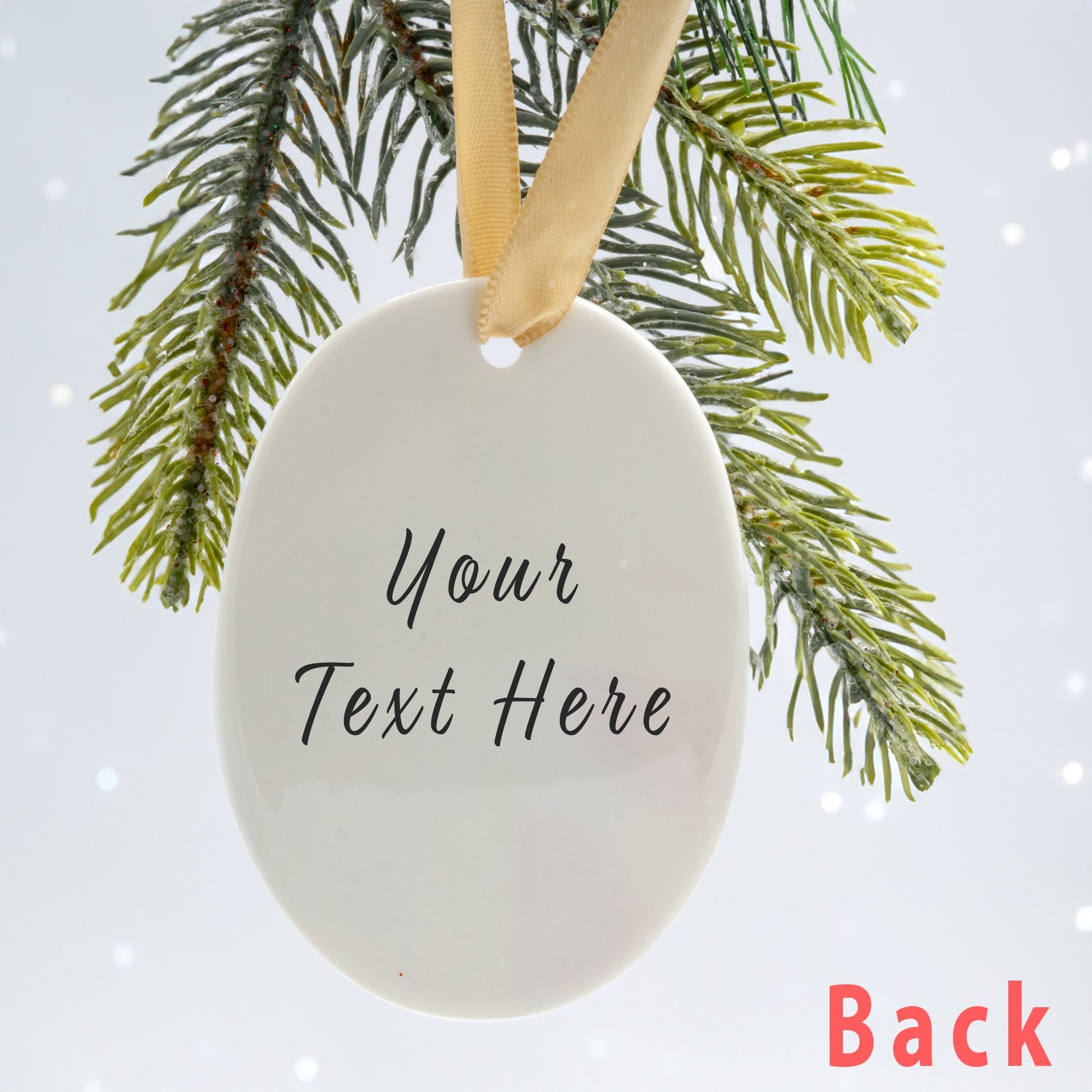 Personalized Pet Ornament - Craft Designs By Kenz - 1. Yellow - 