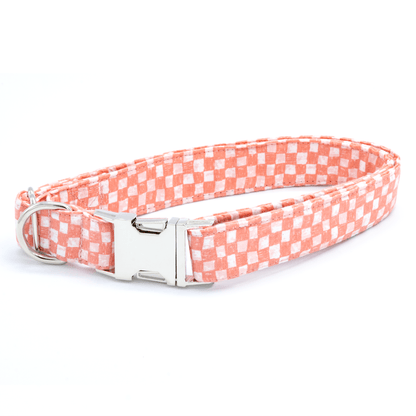 Pink Checkered Collar - Craft Designs By Kenz - Collar - Collar Set