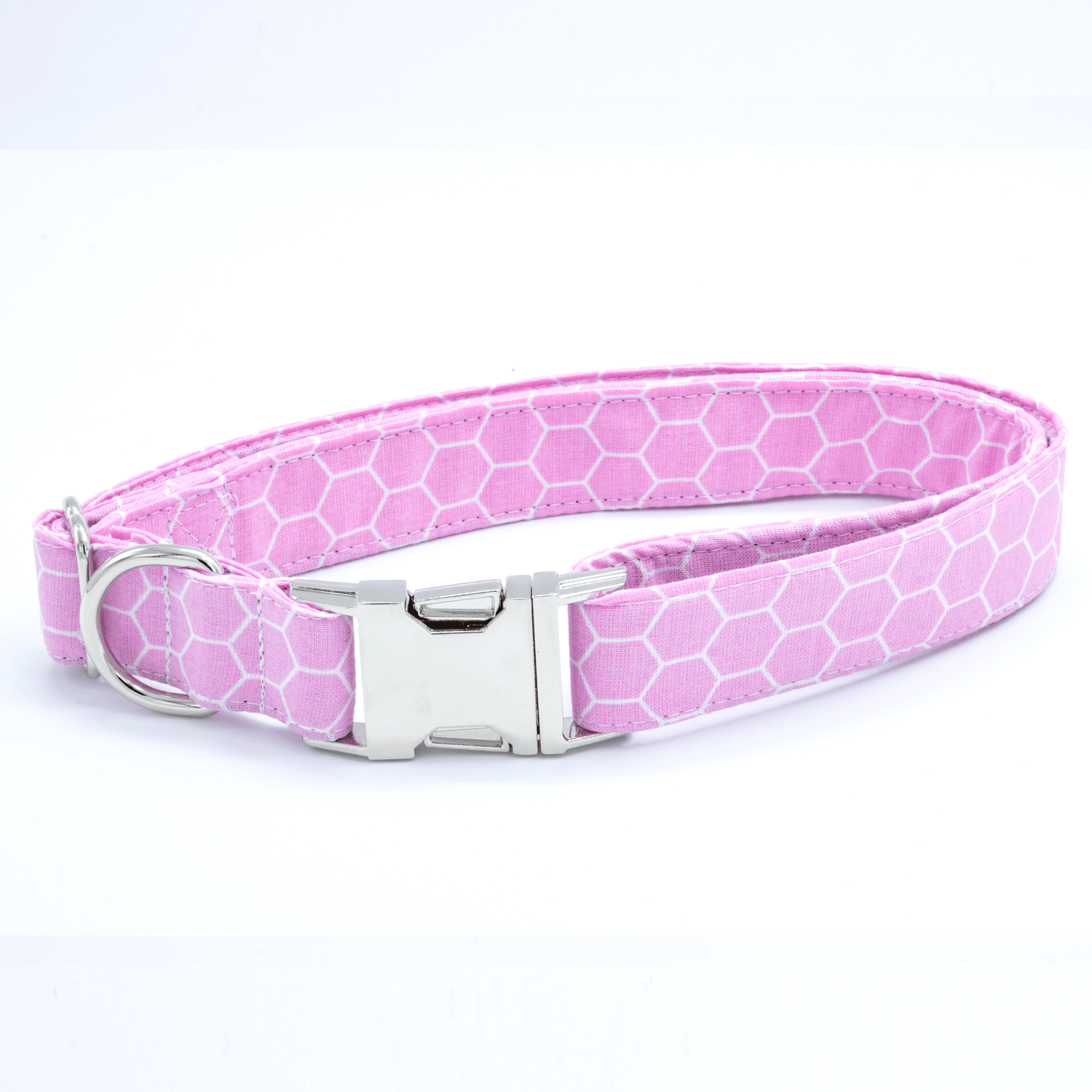 Pink Honeycomb Collar - Craft Designs By Kenz - Collar - Collar Set