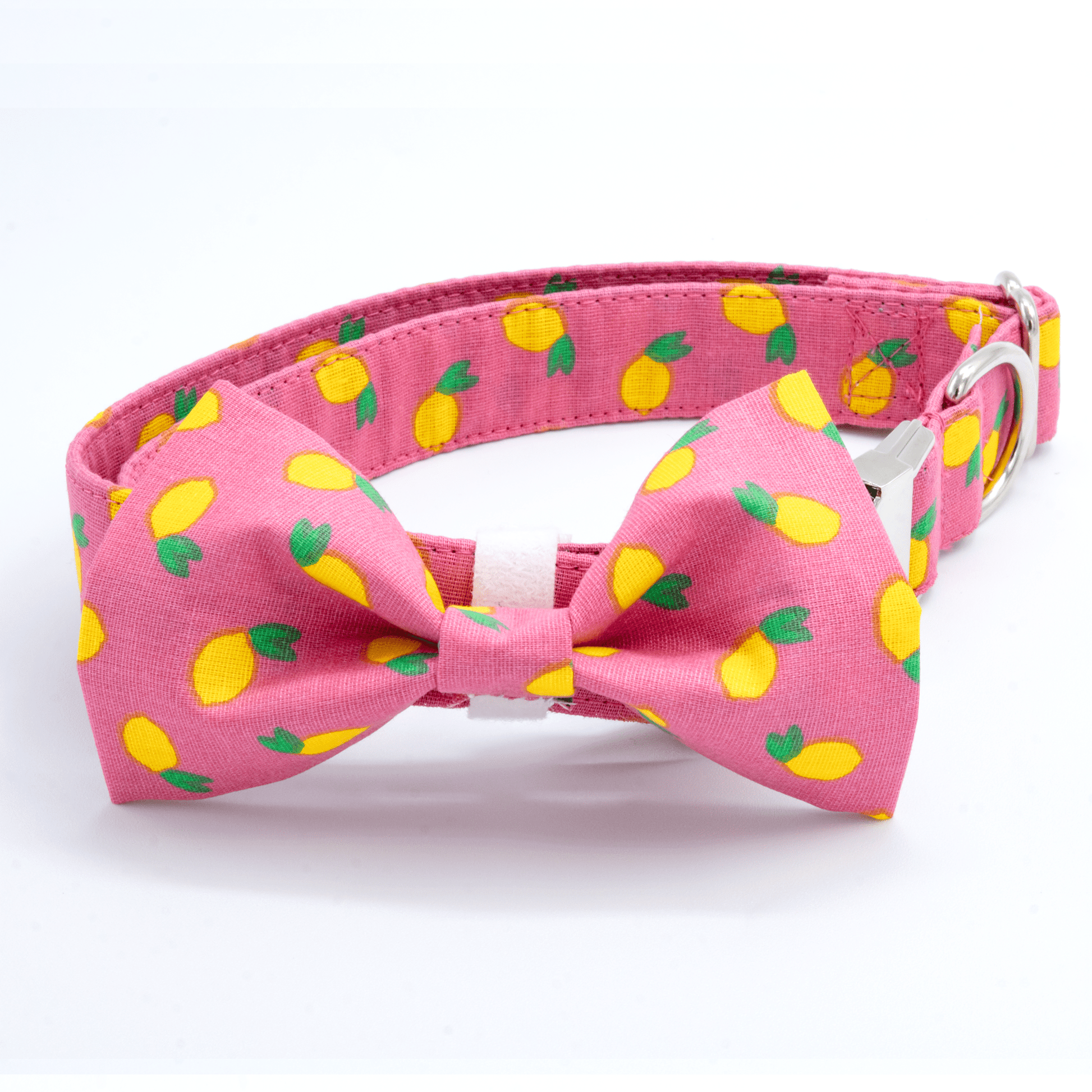 Pink Lemonade Collar - Craft Designs By Kenz - Collar - Personalized Pet Collar