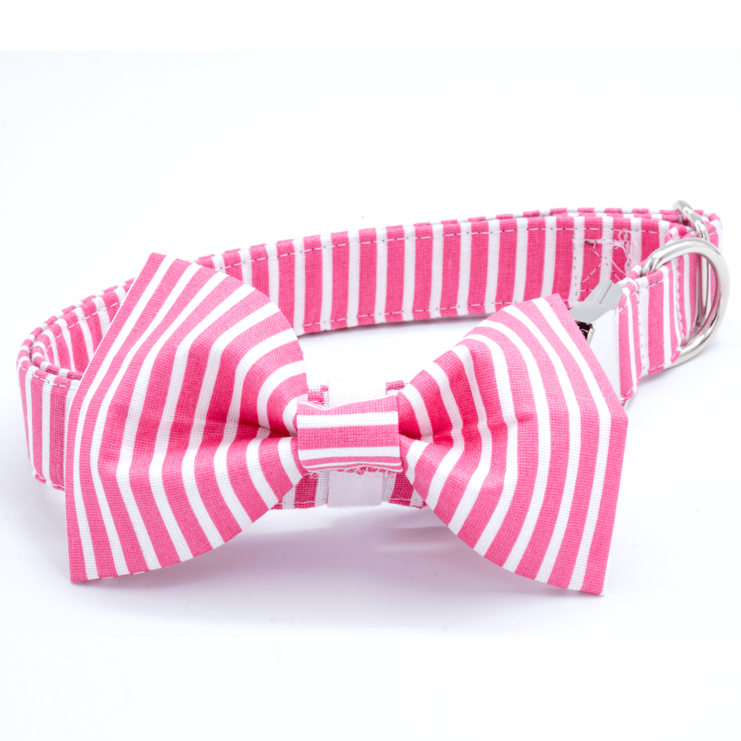 Pink Striped Collar - Craft Designs By Kenz - Collar - Collar Set