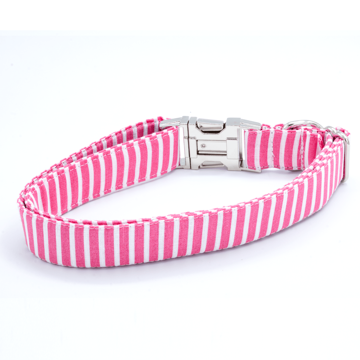 Pink Striped Collar - Craft Designs By Kenz - Collar - Collar Set