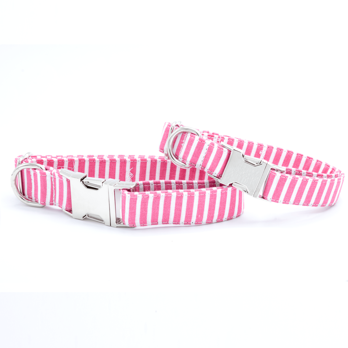 Pink Striped Collar - Craft Designs By Kenz - Collar - Collar Set