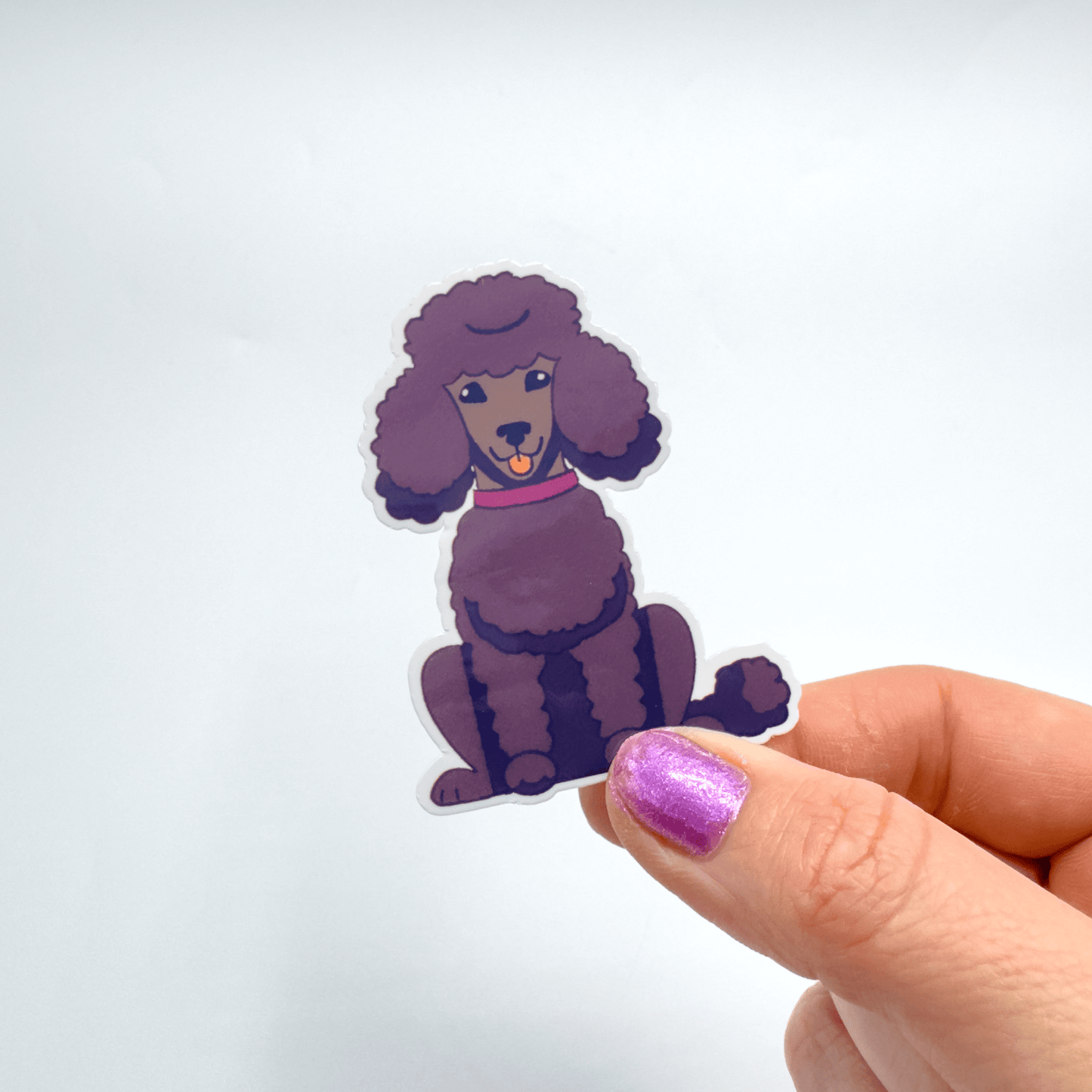 Poodle Sticker - Craft Designs By Kenz - Sticker