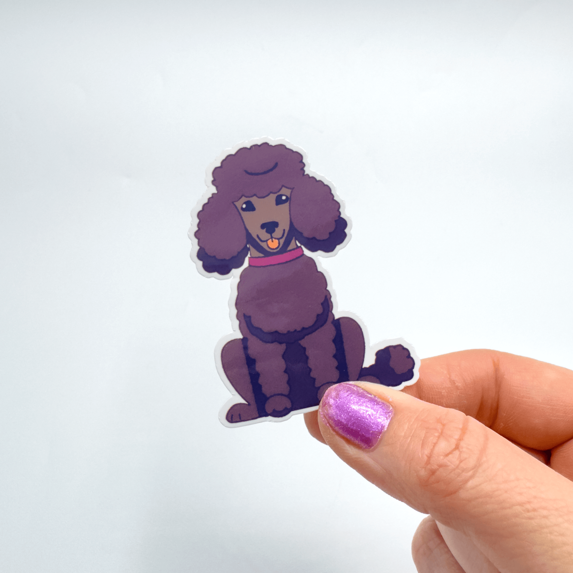 Poodle Sticker - Craft Designs By Kenz - Sticker