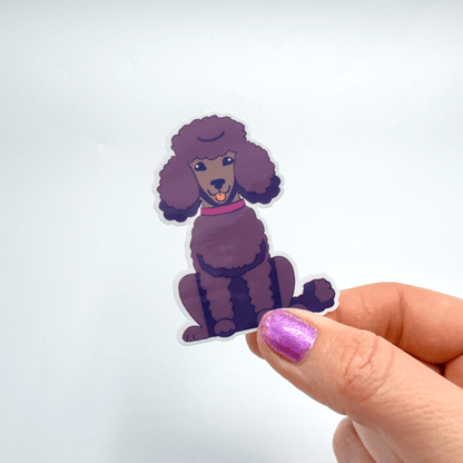 Poodle Sticker - Craft Designs By Kenz - Sticker