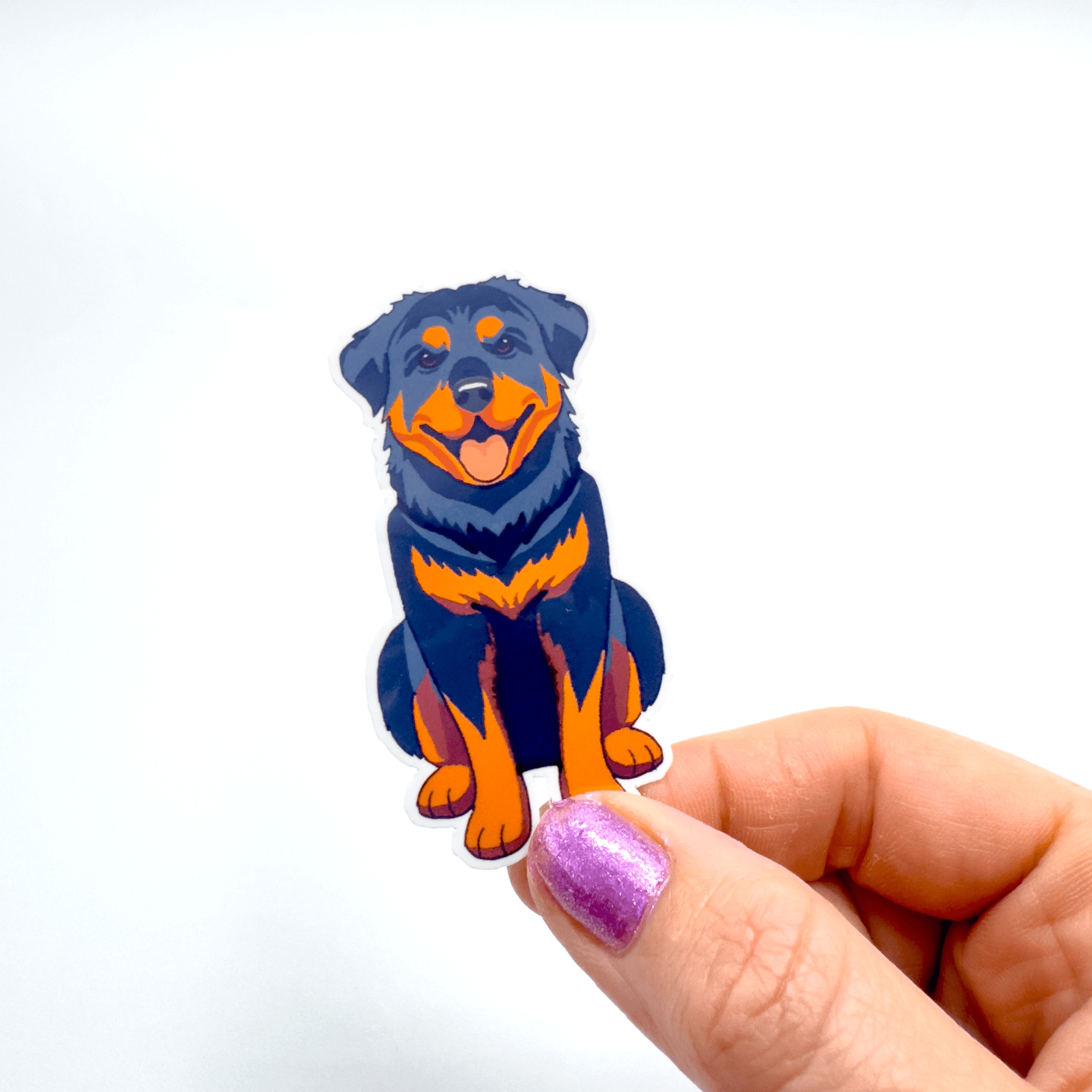 Rottweiler Sticker - Craft Designs By Kenz - Sticker