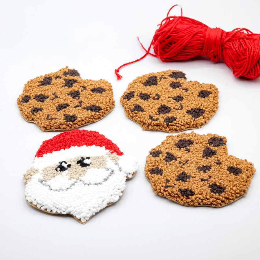Santa's Cookie's Coaster Set