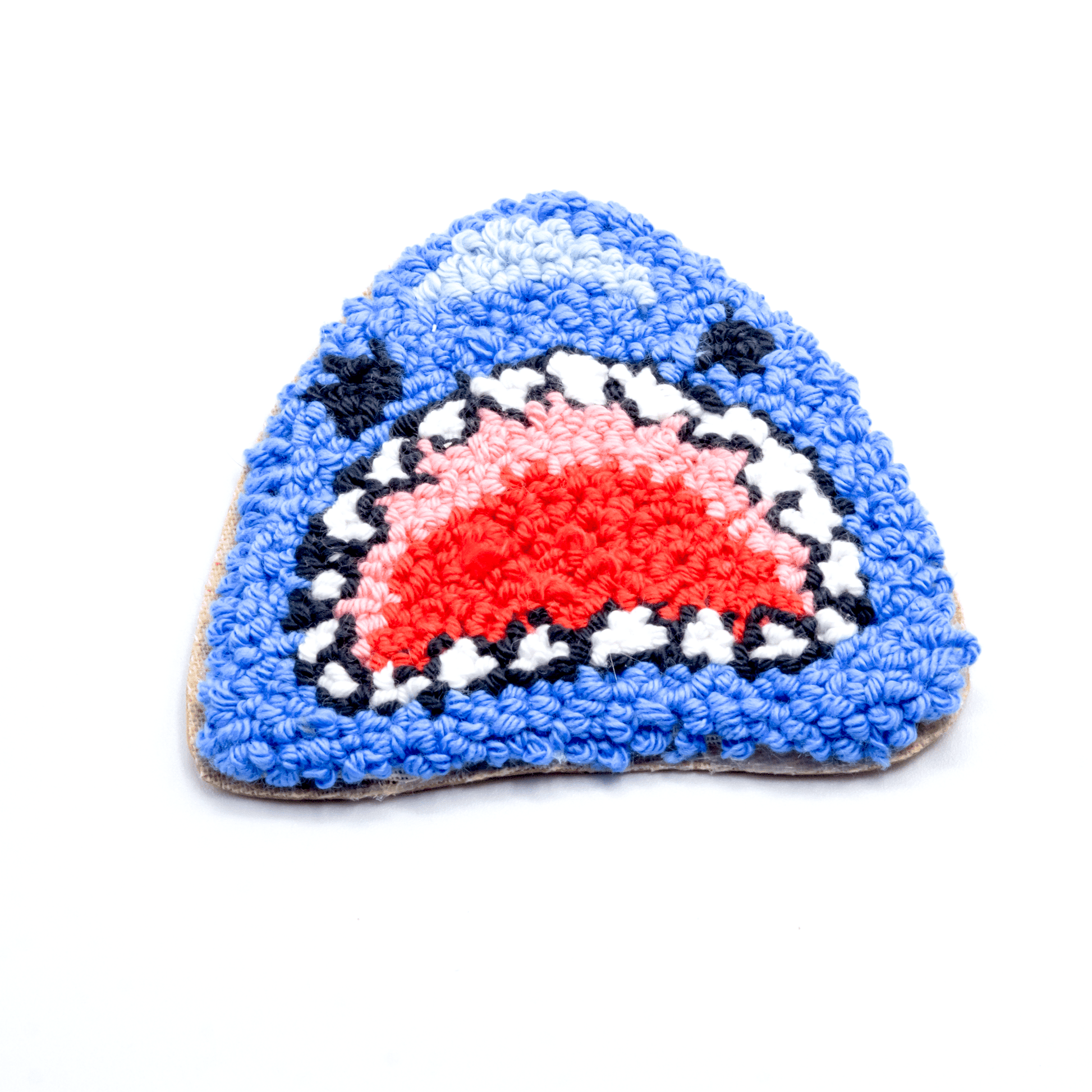 Shark Coaster - Craft Designs By Kenz - Mug Rug