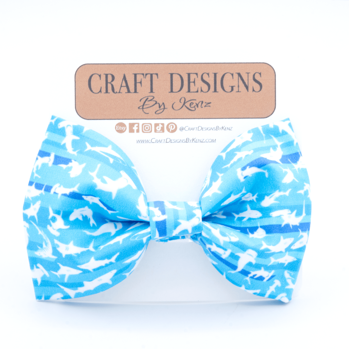 Shark Week Collar - Craft Designs By Kenz - Collar - Collar Set