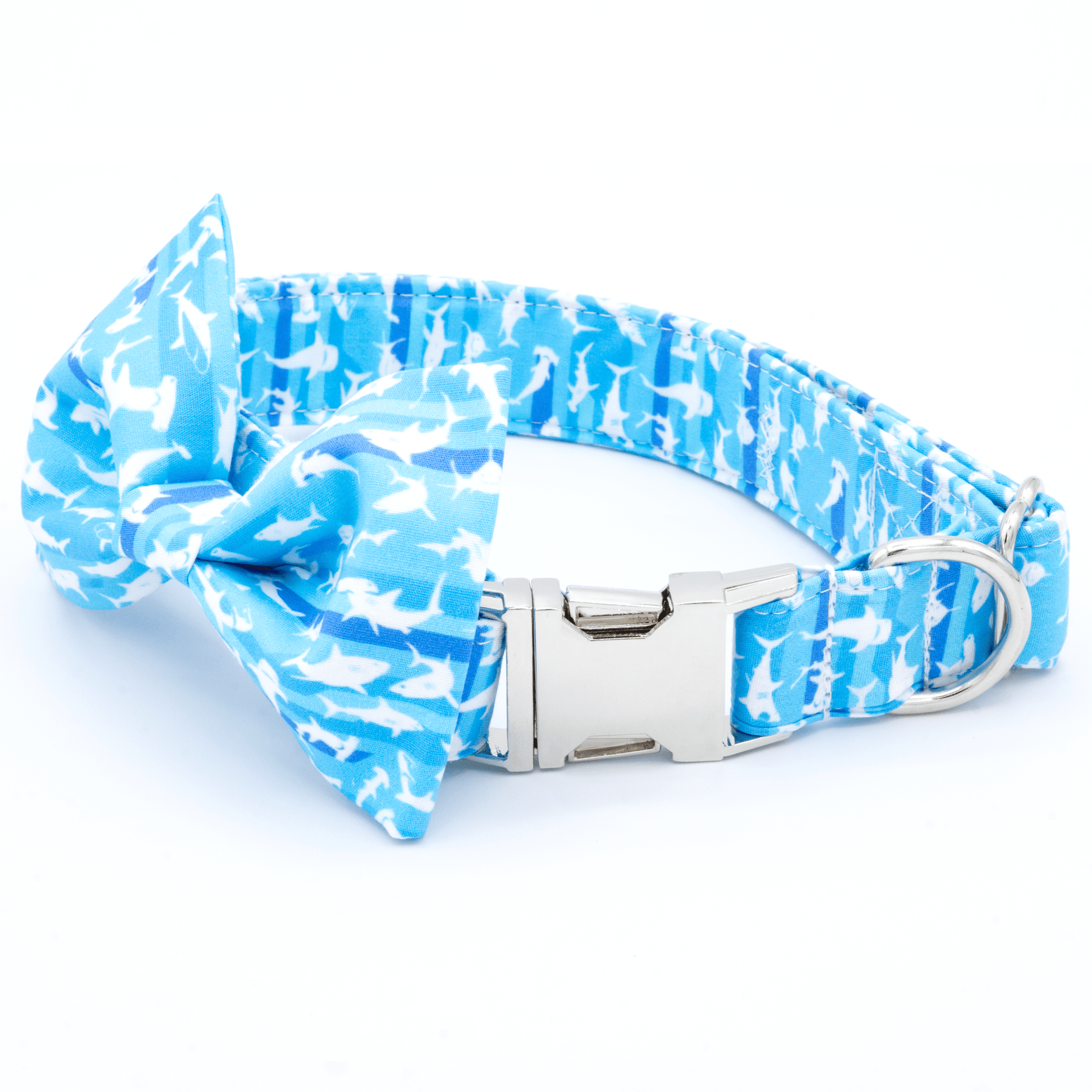 Shark Week Collar - Craft Designs By Kenz - Collar and Bowtie - Collar Set