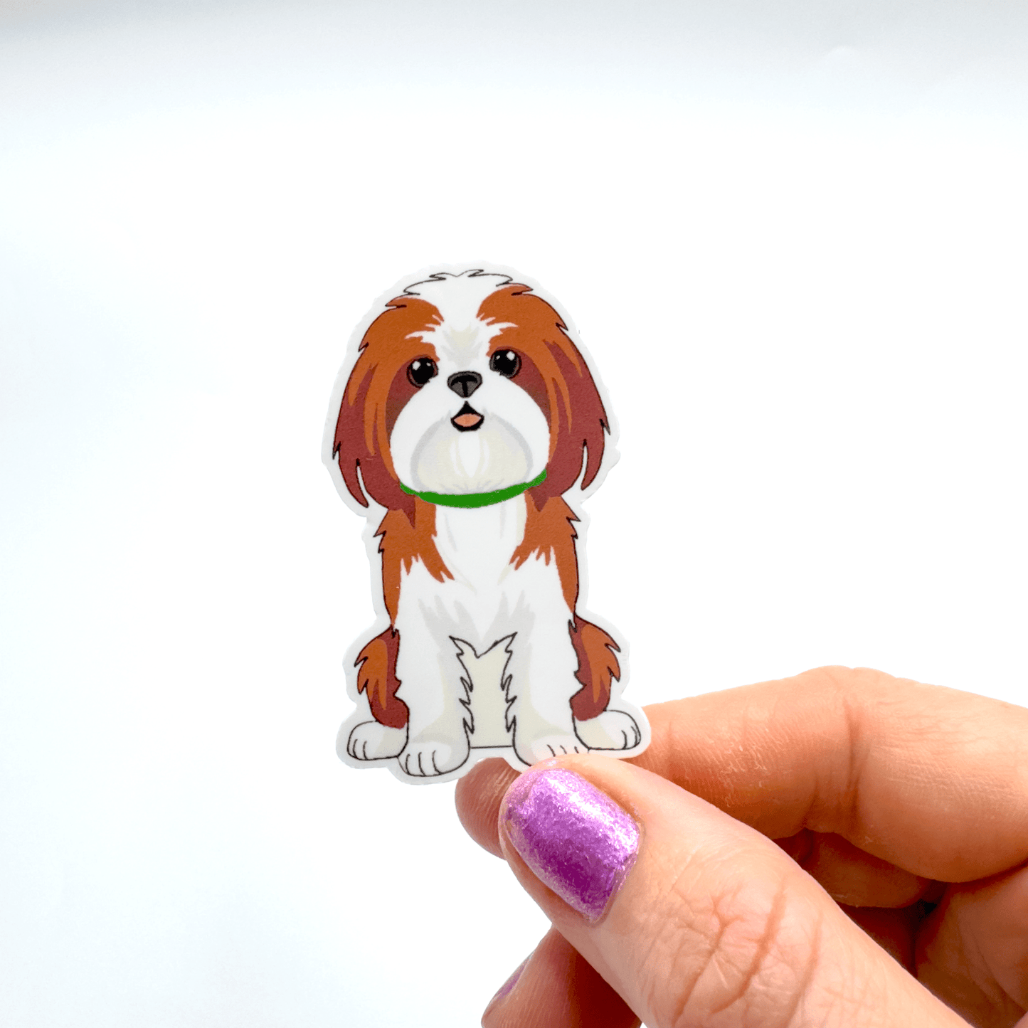 Shih - Tzu Sticker - Craft Designs By Kenz - Sticker