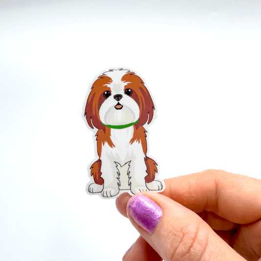 Shih - Tzu Sticker - Craft Designs By Kenz - Sticker