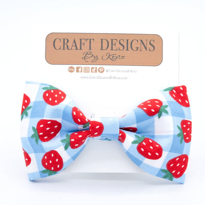 Strawberry Dog Collar - Craft Designs By Kenz - XS - Collar Set