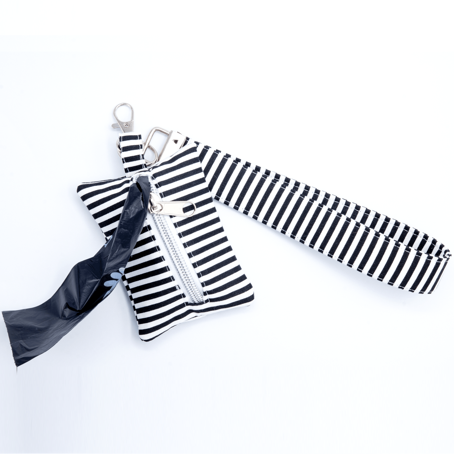Striped Poop Bag Holder - Craft Designs By Kenz - Poop Bag Holder