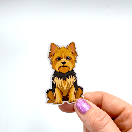 Yorkshire Terrier Sticker - Craft Designs By Kenz - Sticker